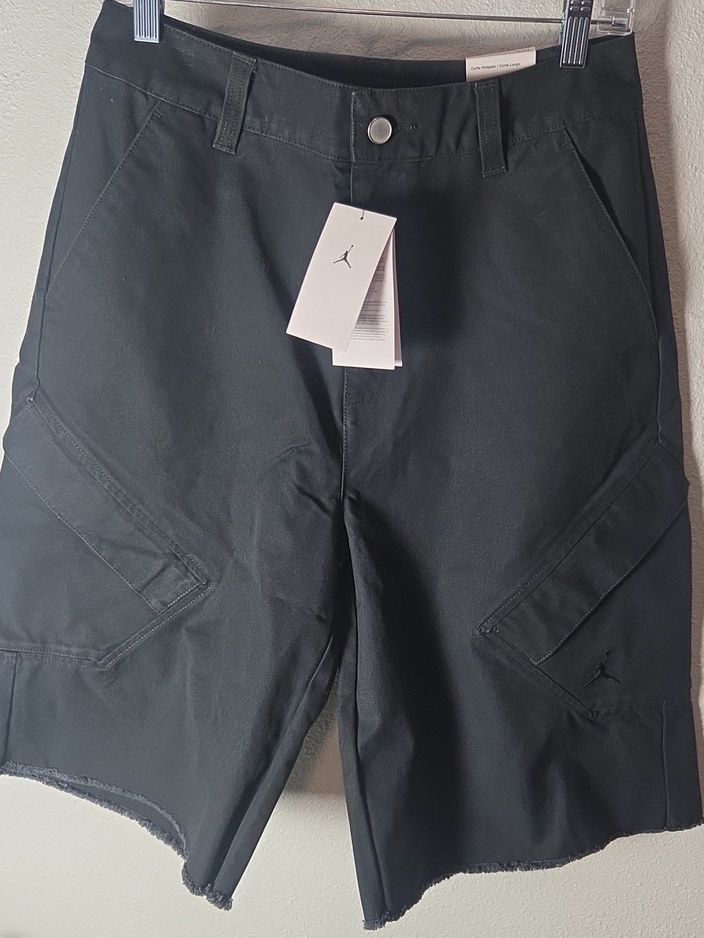 NIKE JORDAN Flight Chicago Women's Big Shorts Color Black Size S HJ0090-010